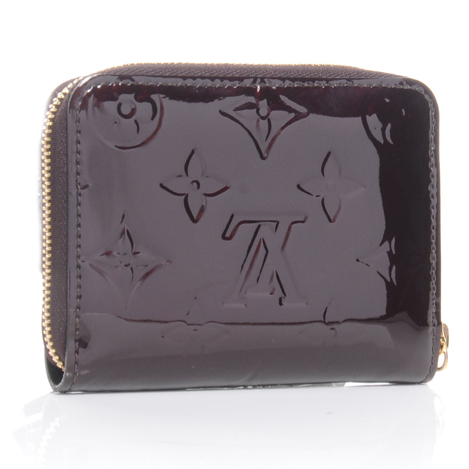 Louis Vuitton Vernis Zippy Coin Purse Wallet Amarante 3 of 8