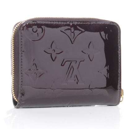 Louis Vuitton Vernis Zippy Coin Purse Wallet Amarante 3 of 8