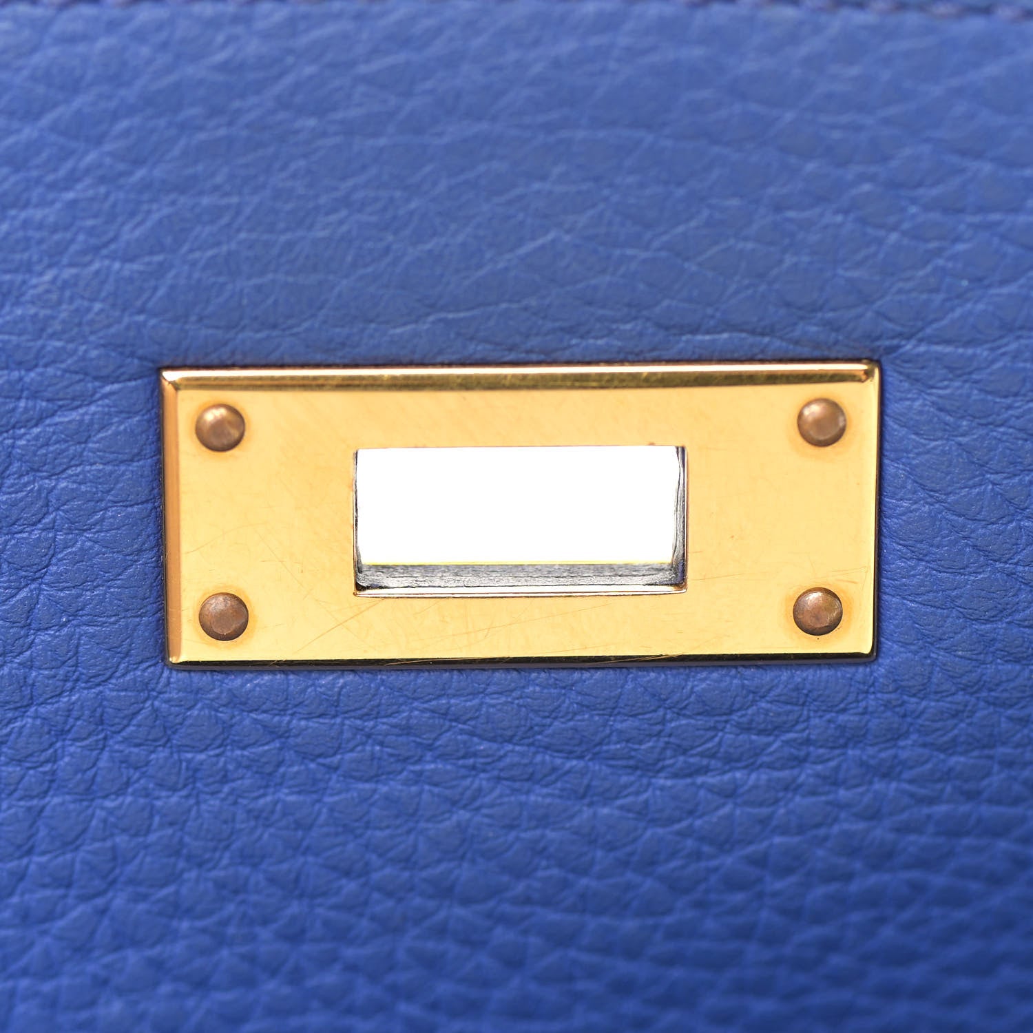 Hermes Togo Kelly Retourne 35 Bleu Electrique 23 of 38