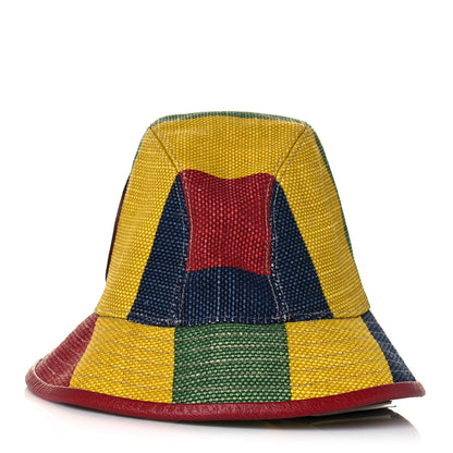 Gucci Canvas Marley Stripe Script Logo Gucci 100 Bucket Hat M Multicolor 3 of 8