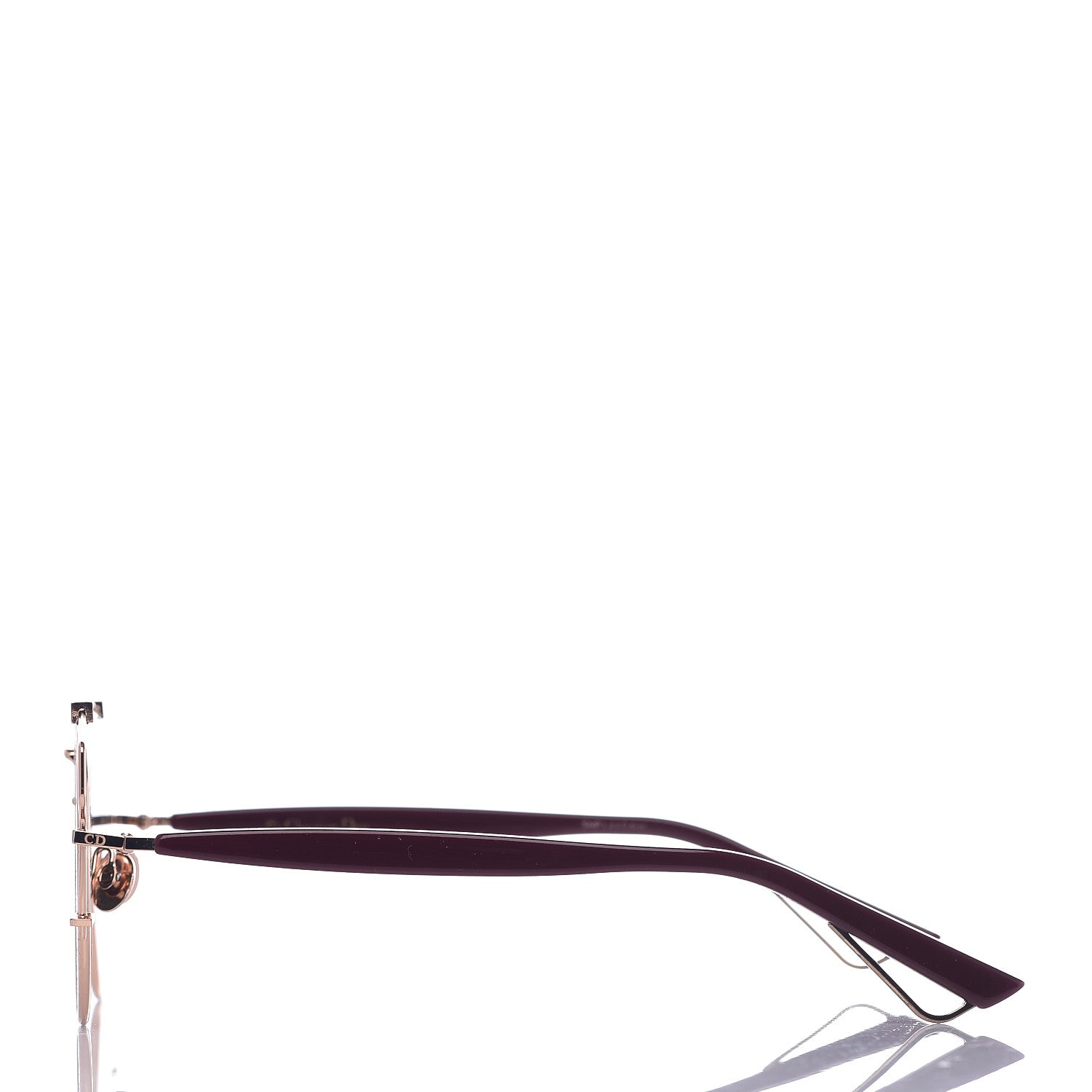 Christian Dior Mirrored Technologic Sunglasses Burgundy 3 of 7