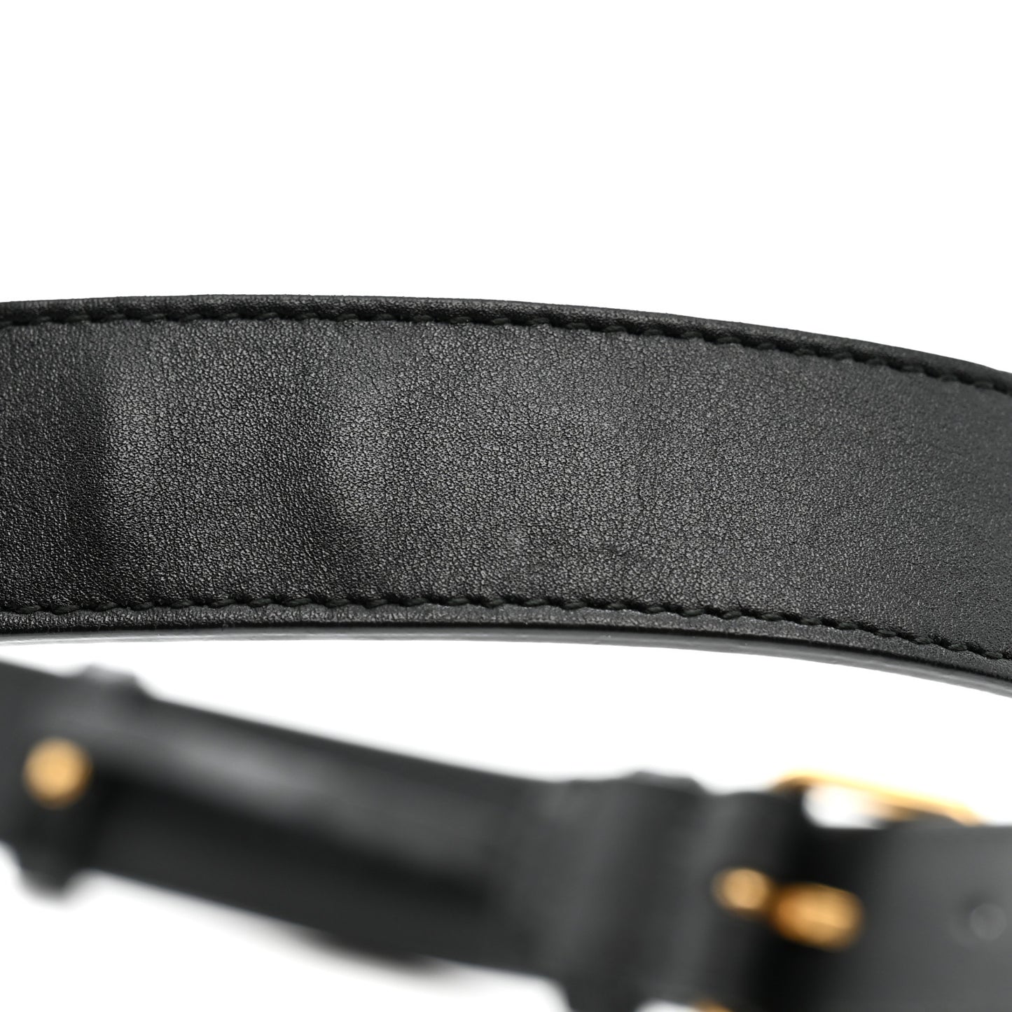 Calfskin Matelasse GG Marmont Belt Bag 85 34 Black