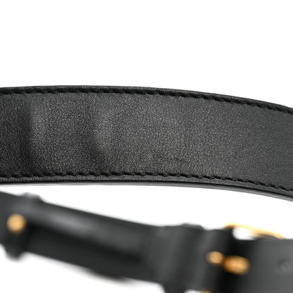 Gucci Calfskin Matelasse GG Marmont Belt Bag 85 34 Black 18 of 20