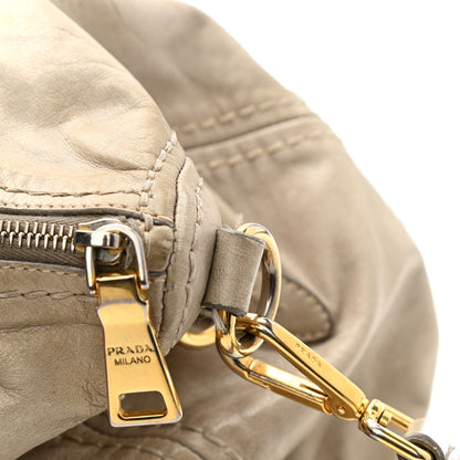 Prada Vitello Shine Shopping Satchel Cammeo 18 of 19