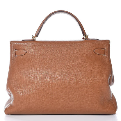 Hermes Fjord Kelly Retourne 40 Gold 5 of 41
