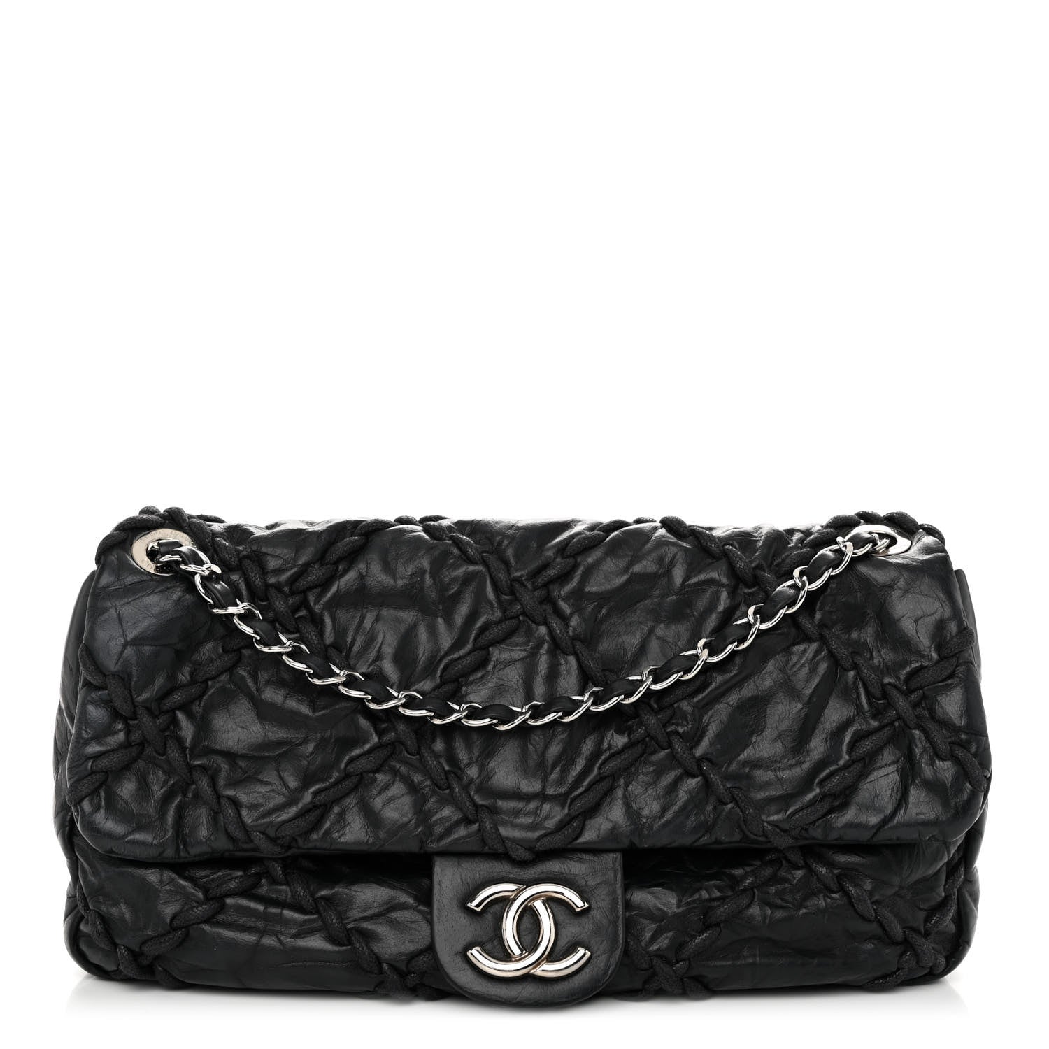 Chanel Calfskin Medium Ultra Stitch Flap Black 1 of 10