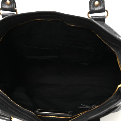 Balenciaga Agneau Classic Gold Hardware City Gris Fossile 5 of 10