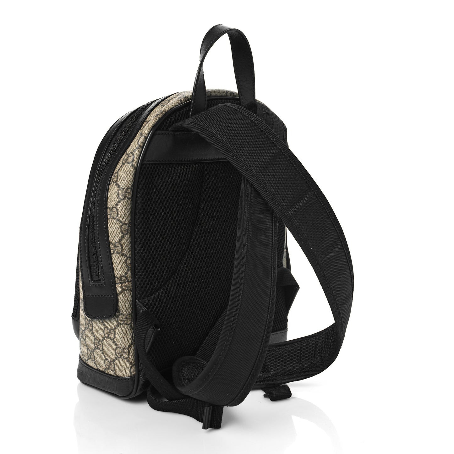 GG Supreme Monogram Small Eden Day Backpack Black