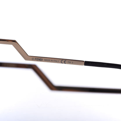 Fendi Iridia Cat Eye Sunglasses FF 00419/S Brown 6 of 7