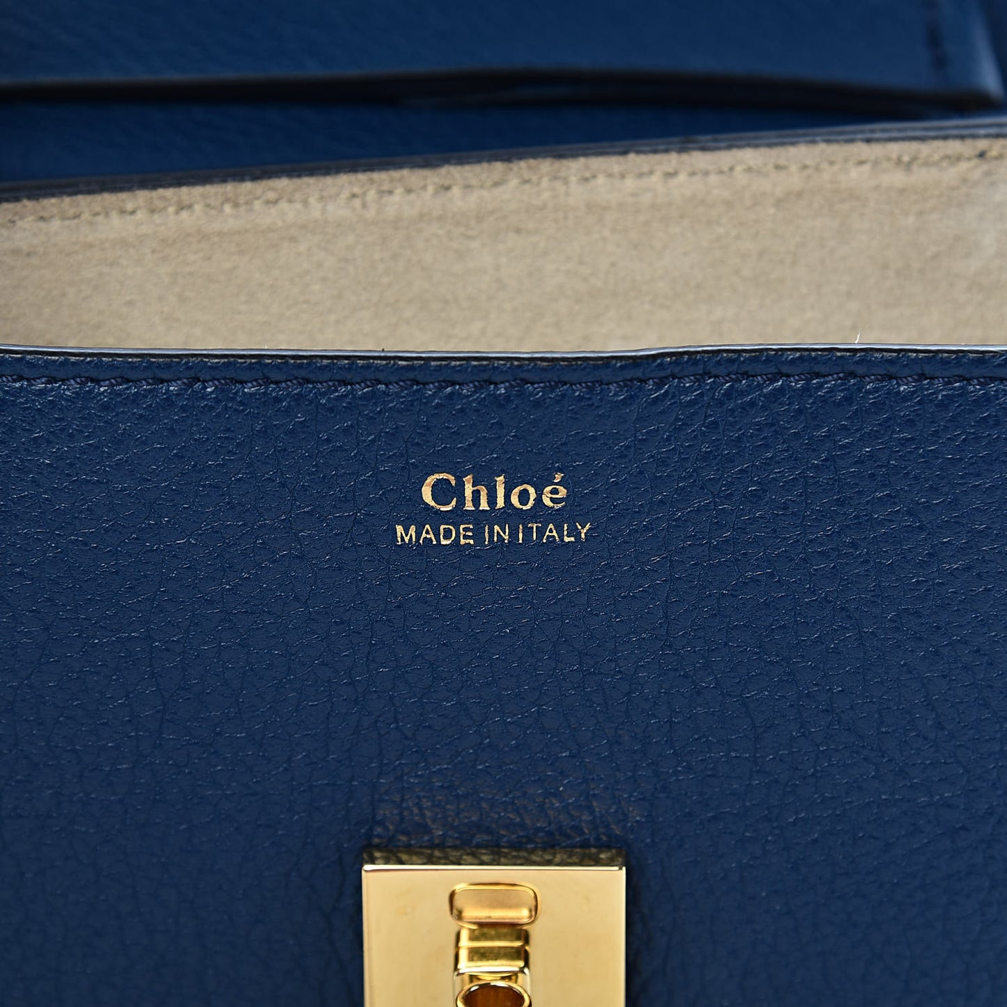 Grained Lambskin Mini Drew Shoulder Bag Factory Blue