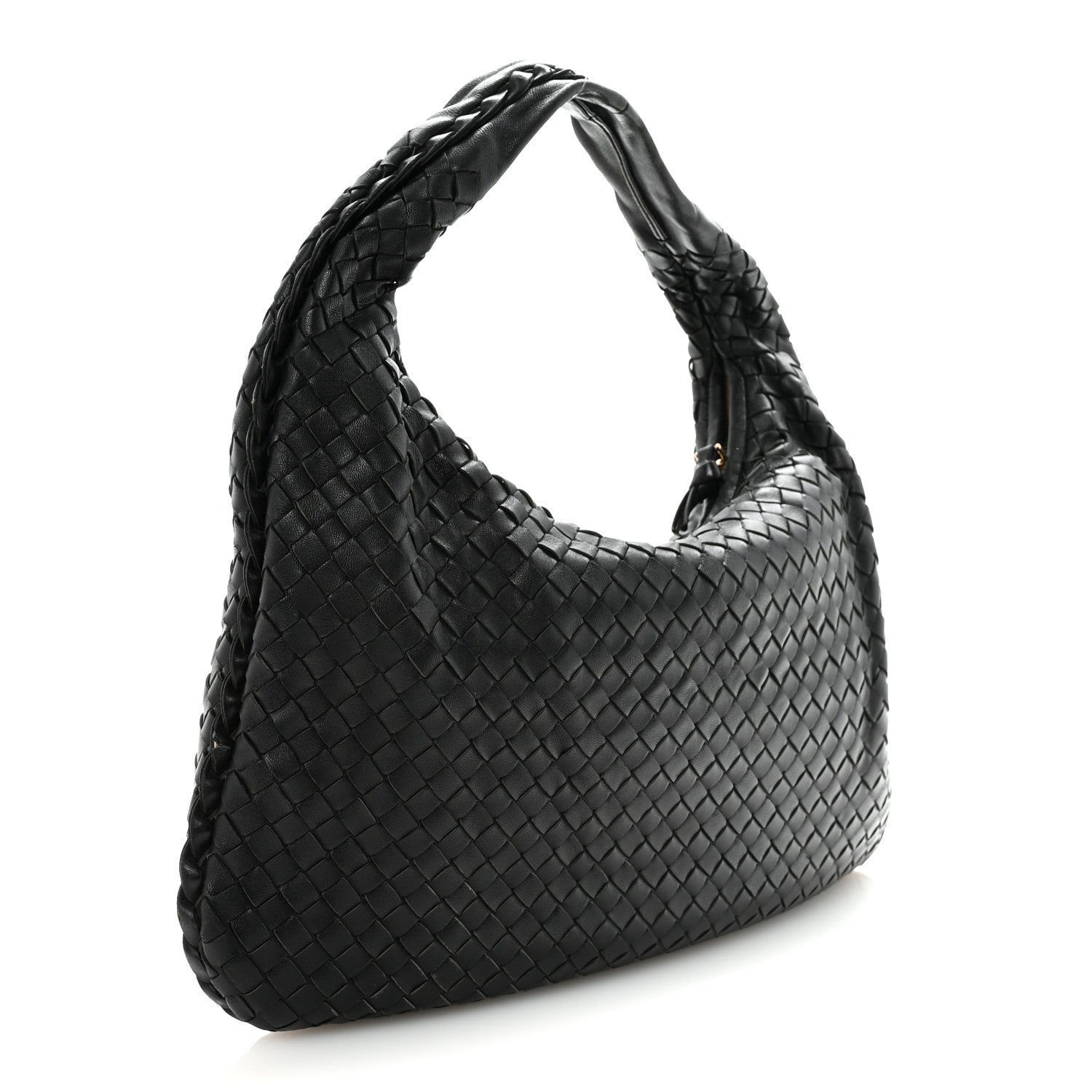 Bottega Veneta Nappa Intrecciato Medium Veneta Hobo Black 3 of 9