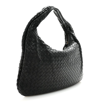 Bottega Veneta Nappa Intrecciato Medium Veneta Hobo Black 3 of 9