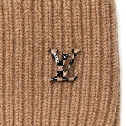 Louis Vuitton Cashmere LV Ahead Bonnet Beanie Camel 5 of 7