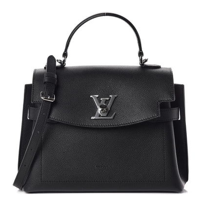 Louis Vuitton Calfskin Lockme Ever BB Black 1 of 13