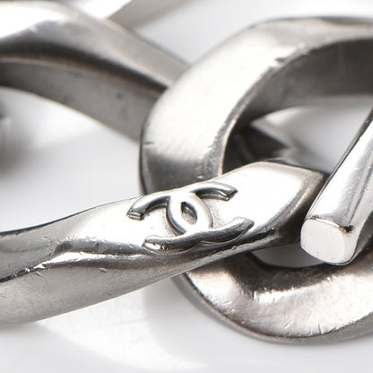 Chanel Chain Link CC Bracelet Silver 6 of 8