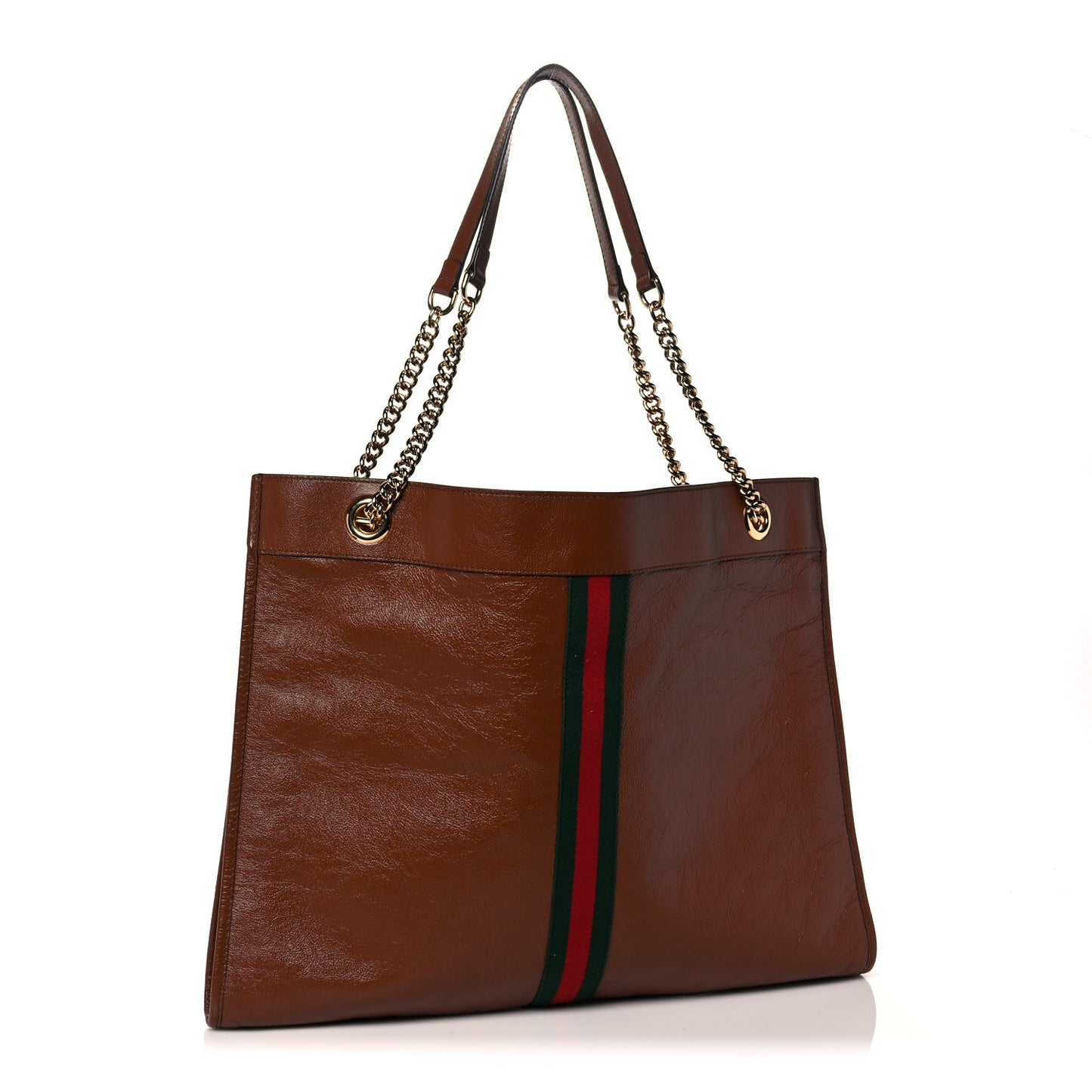 Calfskin Large Rajah Chain Tote Cuir