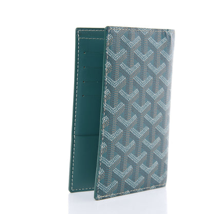 Goyard Goyardine Passport Wallet Green 3 of 8