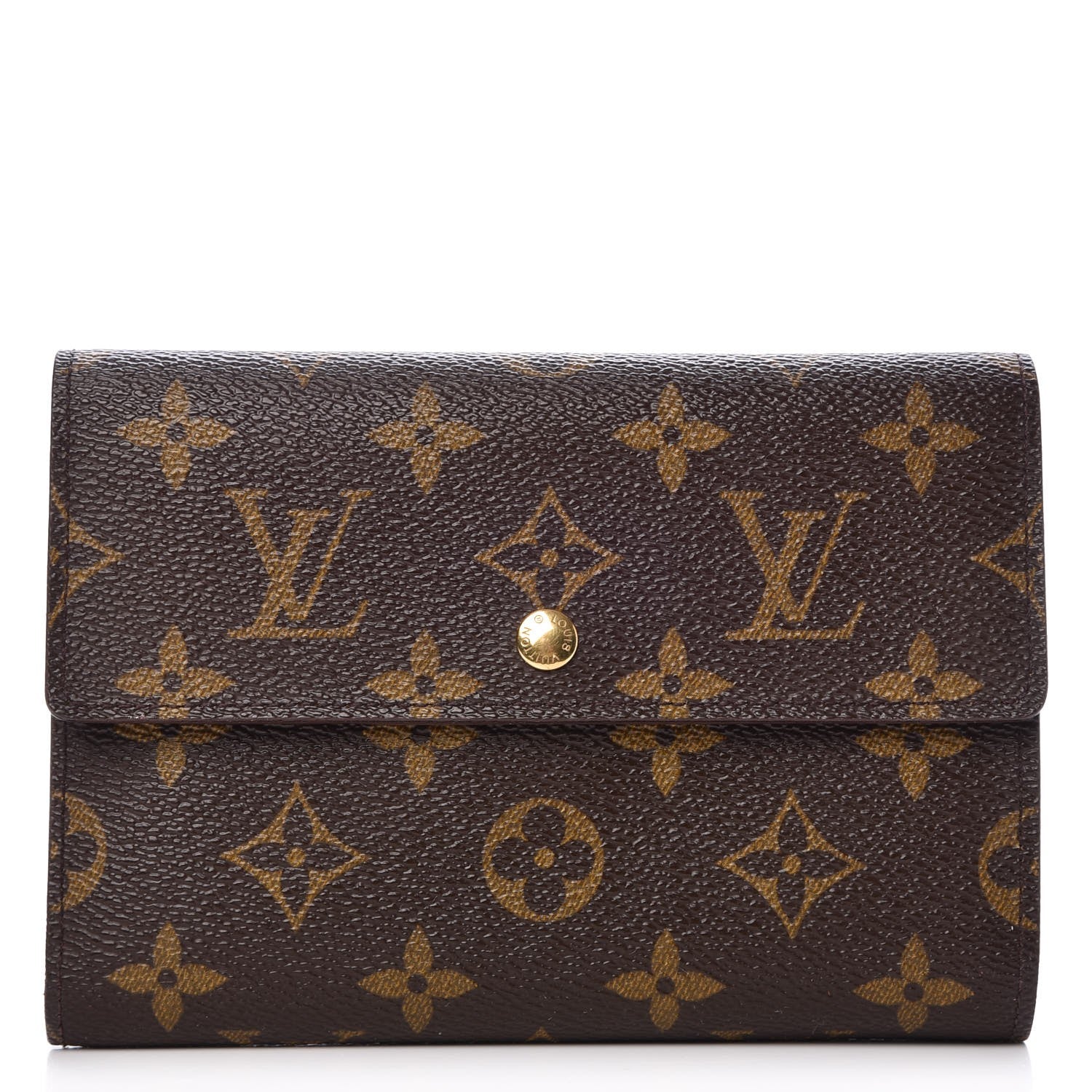 Louis Vuitton Monogram Porte Tresor Etui Papiers Wallet 1 of 8