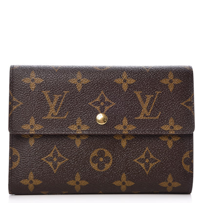Louis Vuitton Monogram Porte Tresor Etui Papiers Wallet 1 of 8