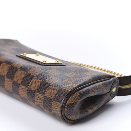 Louis Vuitton Damier Ebene Eva Clutch 6 of 9