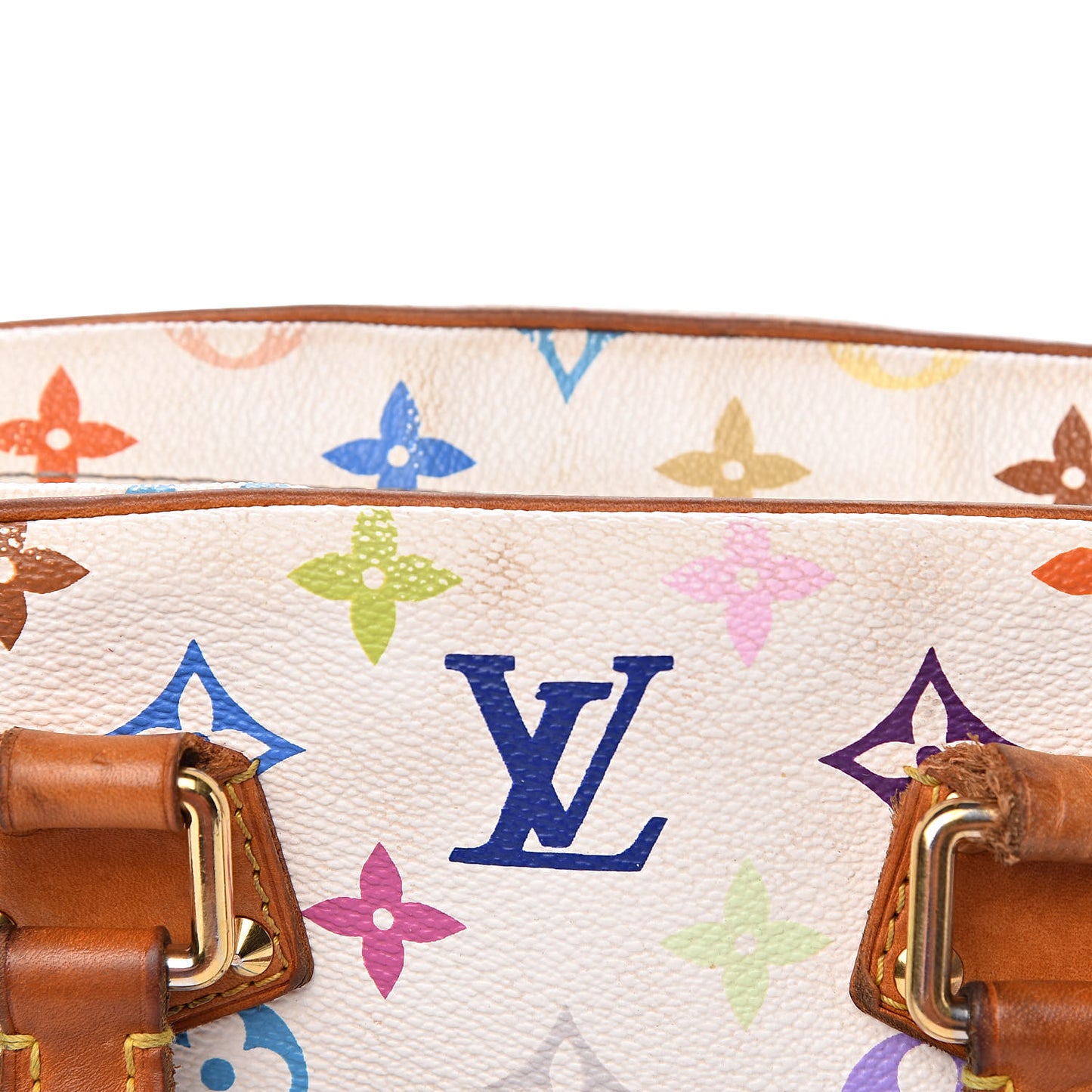 Monogram Multicolor Trouville White