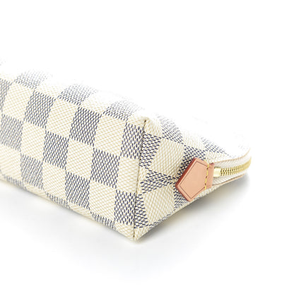 Louis Vuitton Damier Azur Cosmetic Pouch 6 of 8