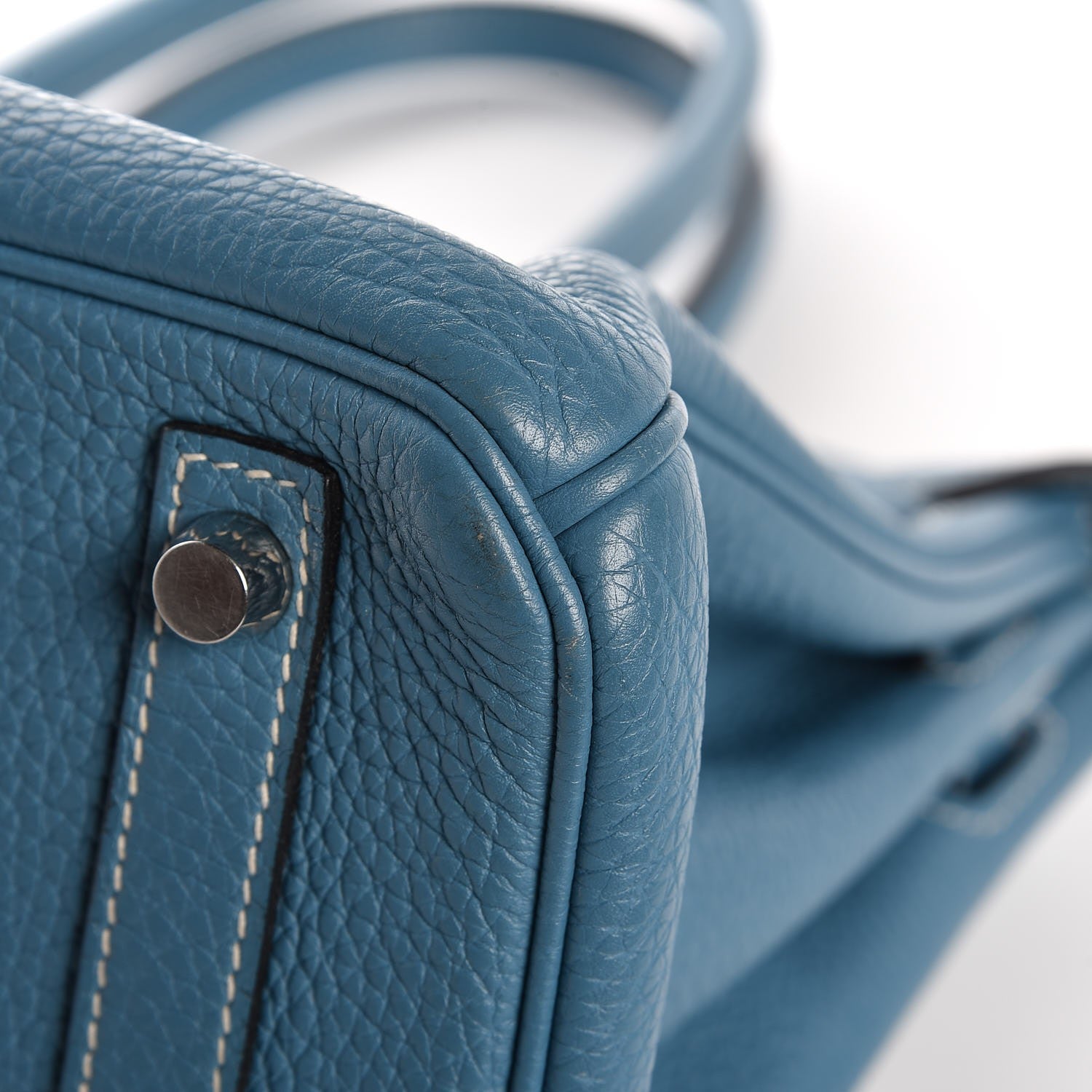 Hermes Togo Birkin 30 Blue Jean 29 of 35