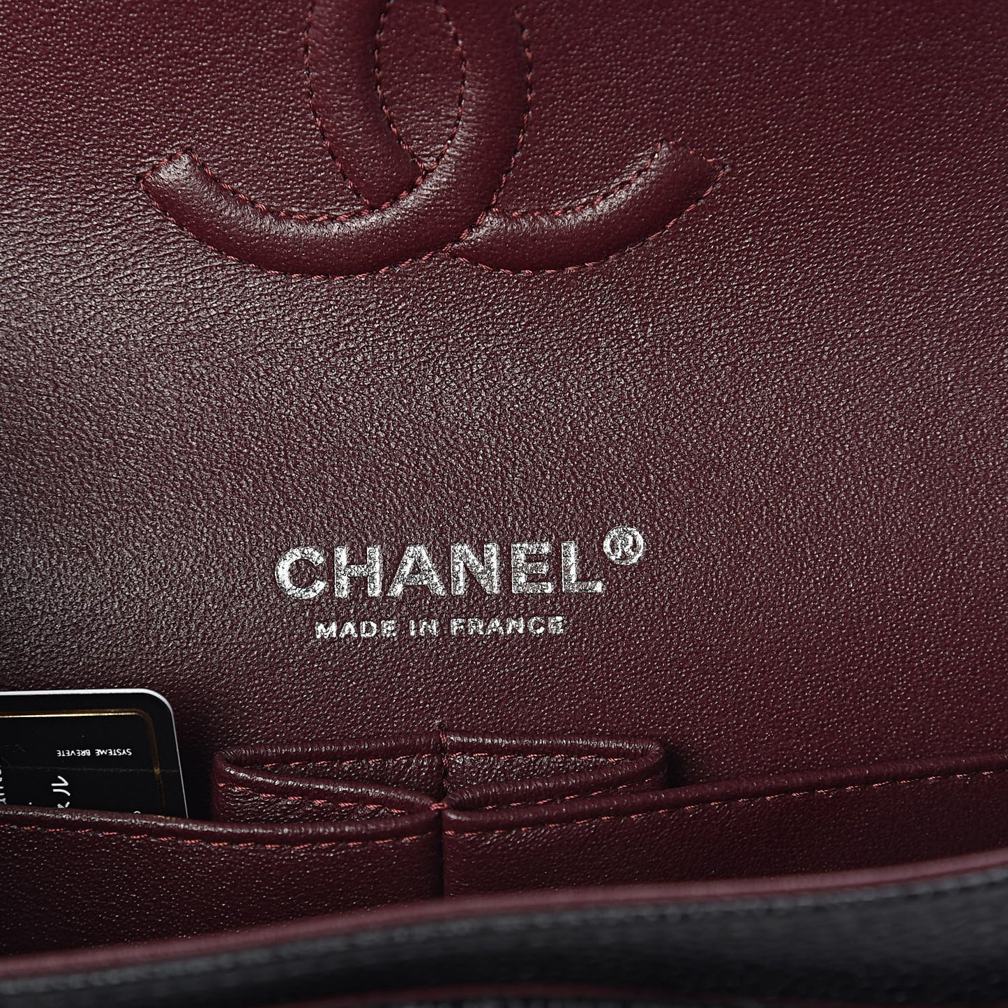 Caviar Quilted Small Double Flap Black