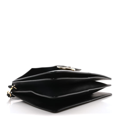 Chloe Suede Calfskin Medium Faye Shoulder Bag Black 4 of 10