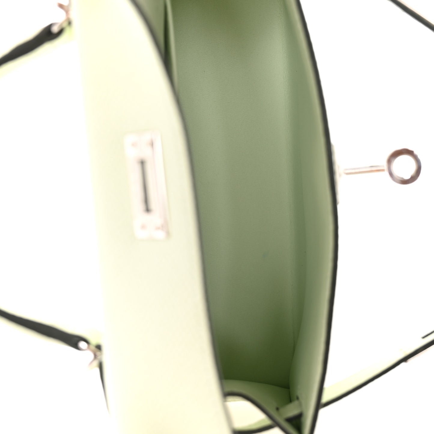 Epsom Mini Kelly Sellier 20 Vert Fizz