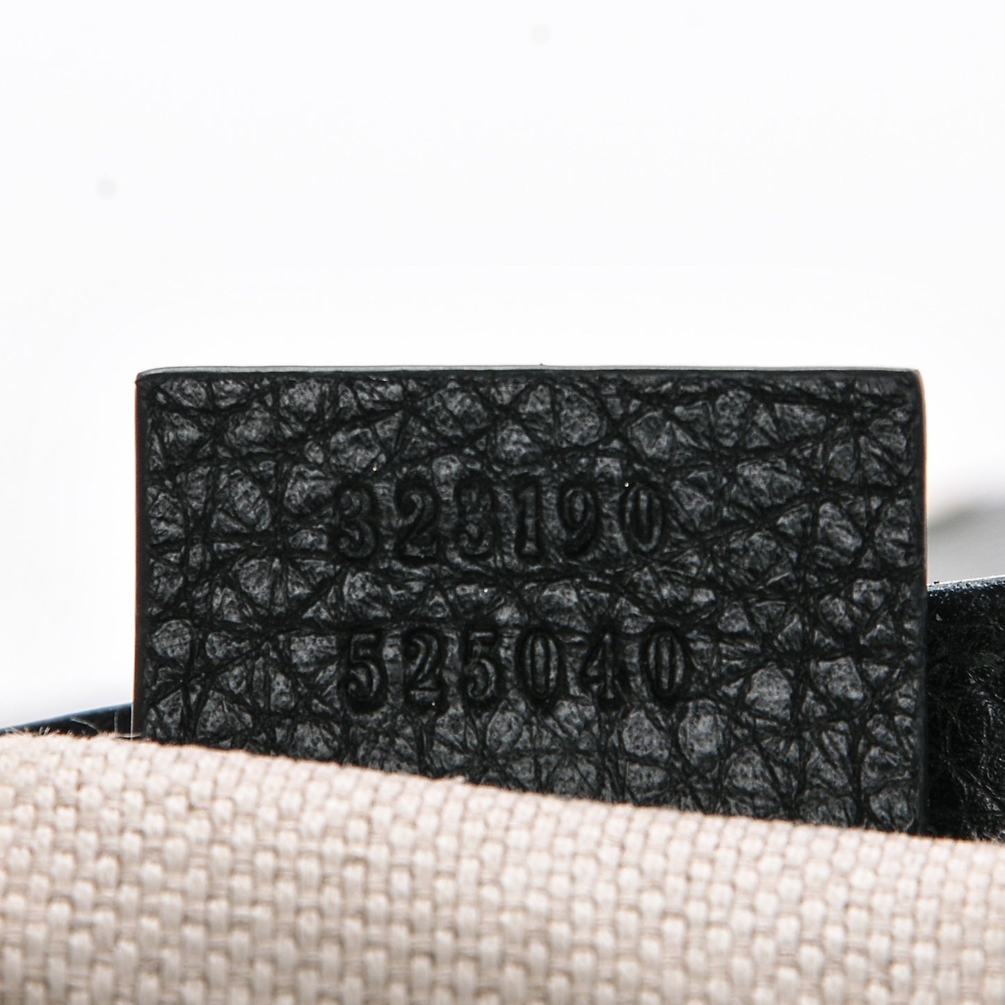 Pebbled Calfskin Small Soho Flap Crossbody Black
