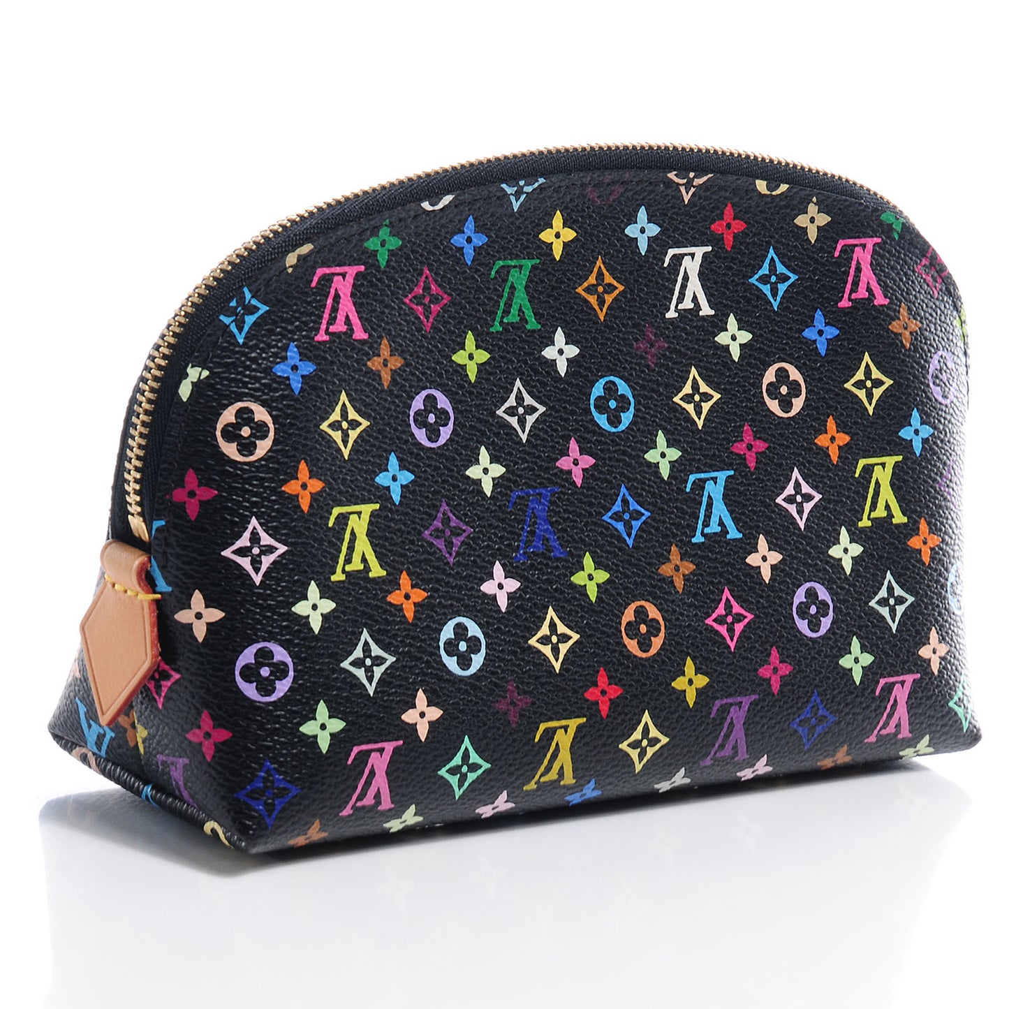 Monogram Multicolor Cosmetic Pouch Black Grenade
