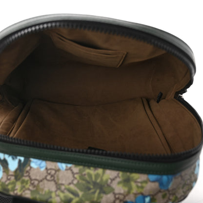 Gucci GG Supreme Monogram Blooms Bird Embroidered Dome Backpack 5 of 8