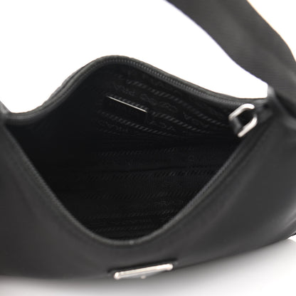 Prada Tessuto Nylon Mini Re-Edition 2000 Bag Black 5 of 9
