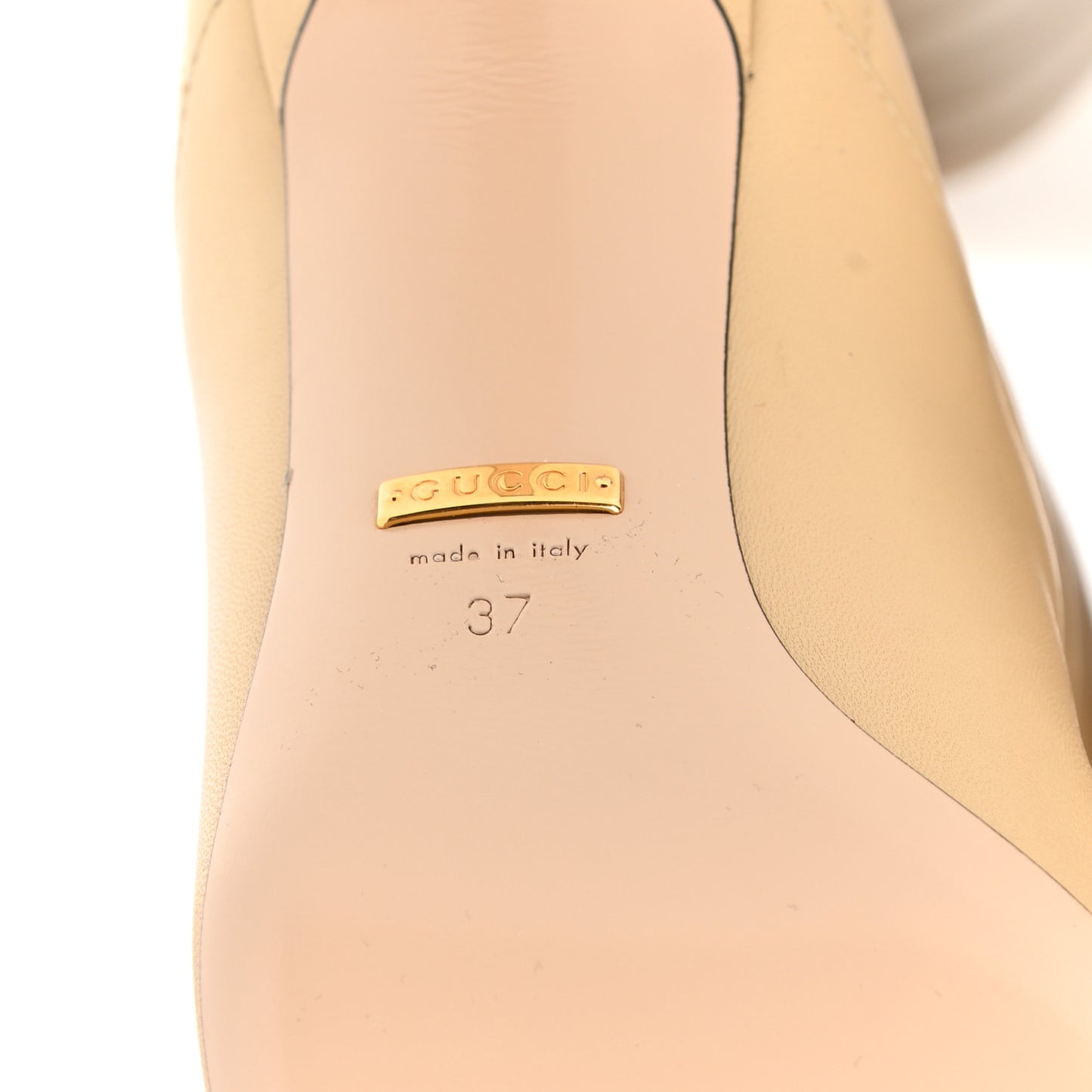 Nappa Matelasse Nina Low Heel Pointy Boots 37 Sand Storm