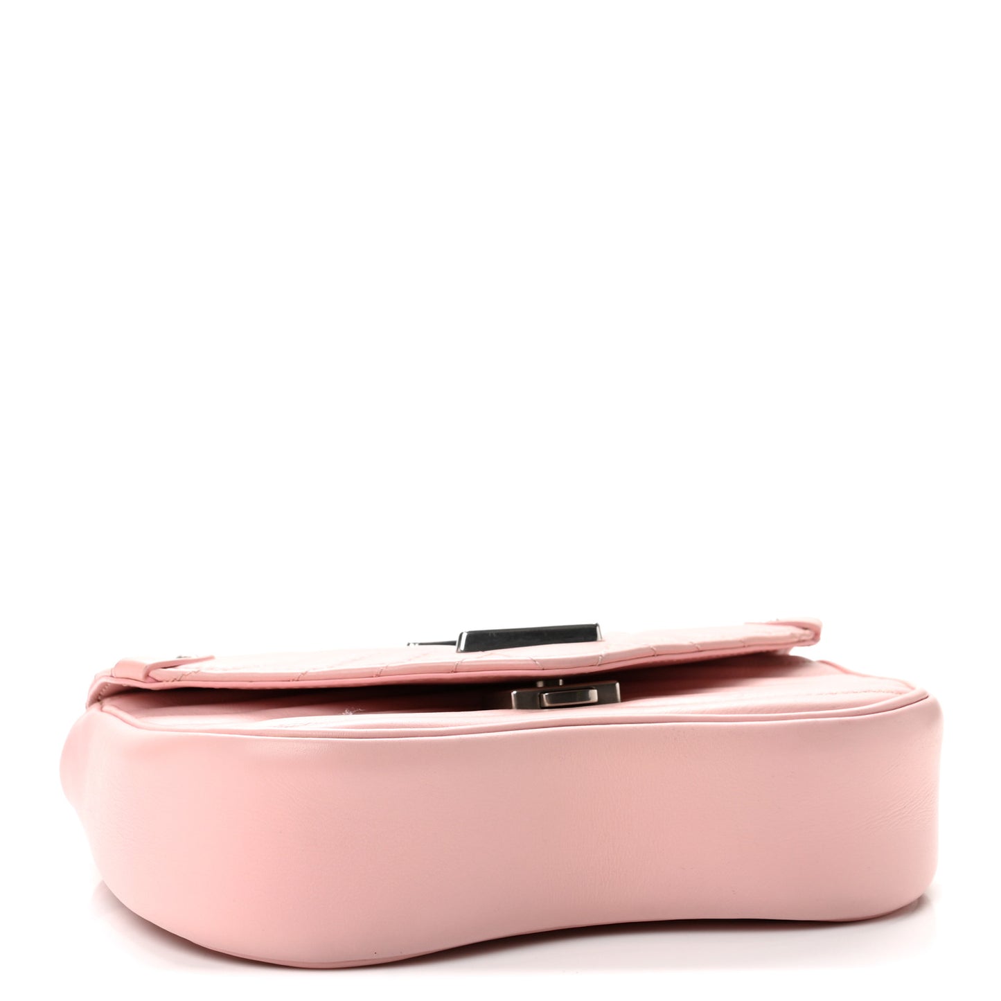 Calfskin New Wave Chain PM Smoothie Pink