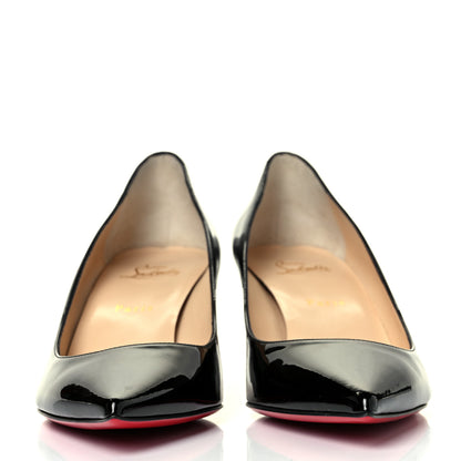 Christian Louboutin Patent Pigalle Follies 55 Pumps 41 Black 2 of 8