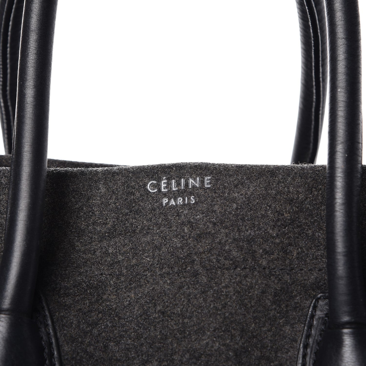 Celine Felt Medium Phantom Luggage Grey 8 of 14