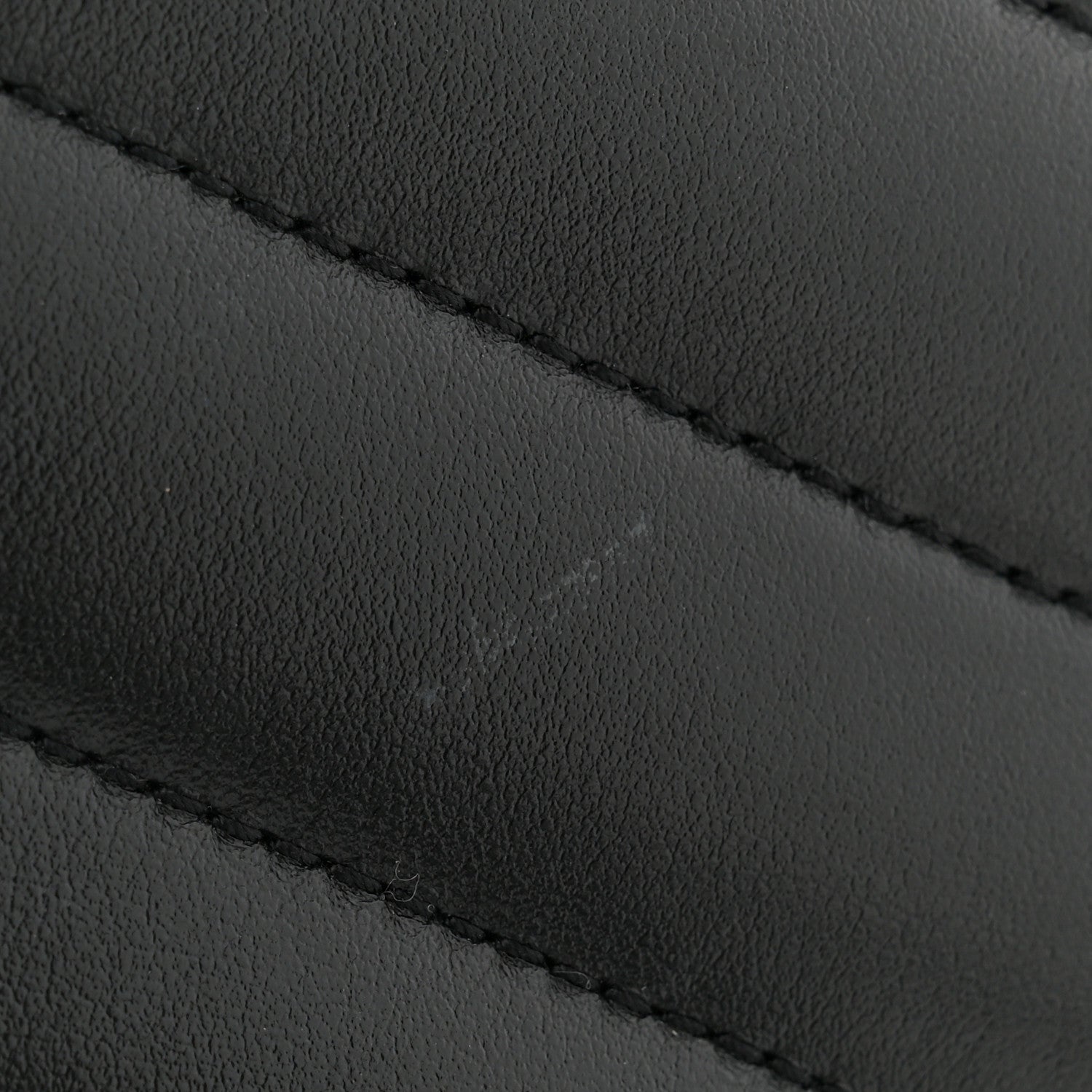 Saint Laurent Calfskin Y Quilted Monogram Toy Loulou Crossbody Bag Black 11 of 12