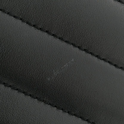 Saint Laurent Calfskin Y Quilted Monogram Toy Loulou Crossbody Bag Black 11 of 12