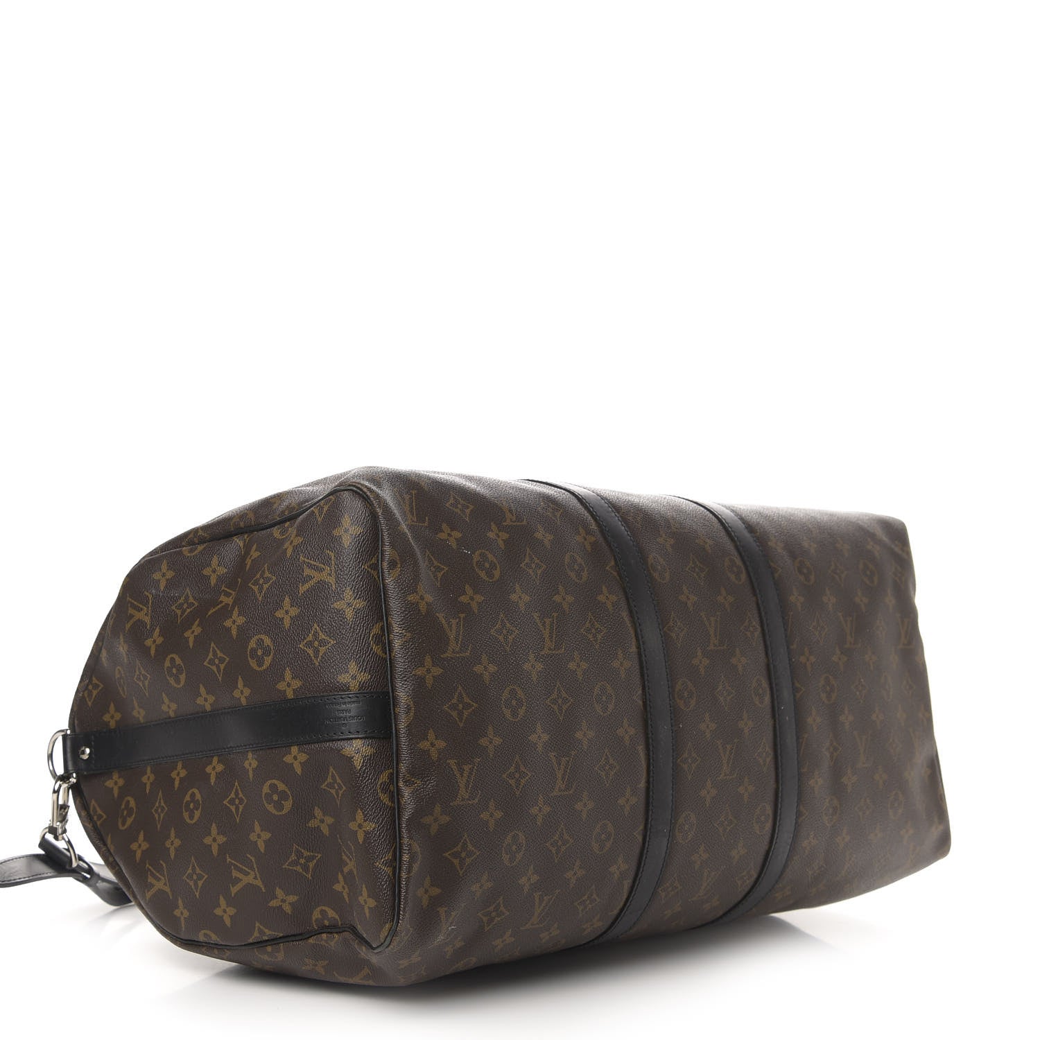 Louis Vuitton Monogram Macassar Keepall Bandouliere 55 5 of 16