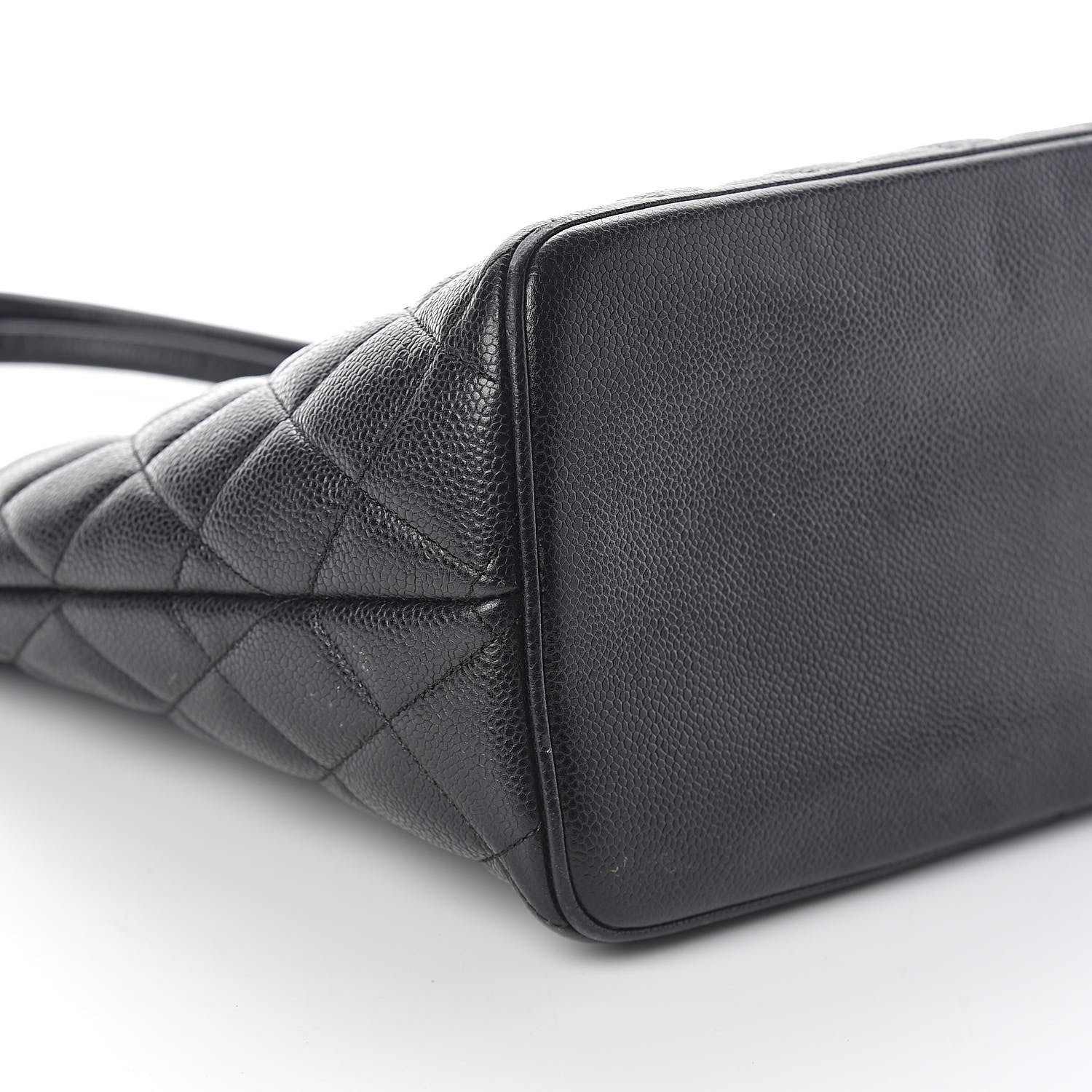 Chanel Caviar Quilted Medallion Tote Black 9 of 10