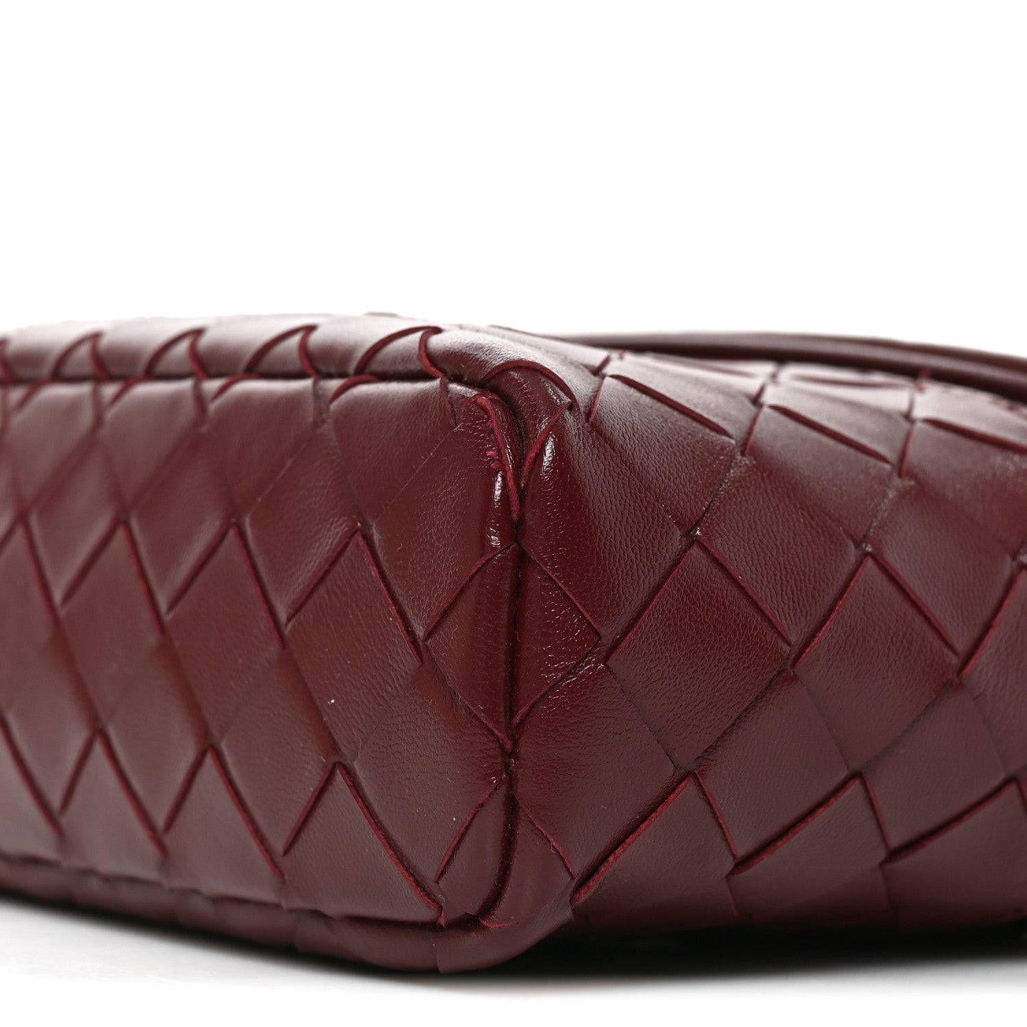Bottega Veneta Nappa Intrecciato Bang Bang Vanity Case Barolo 9 of 9
