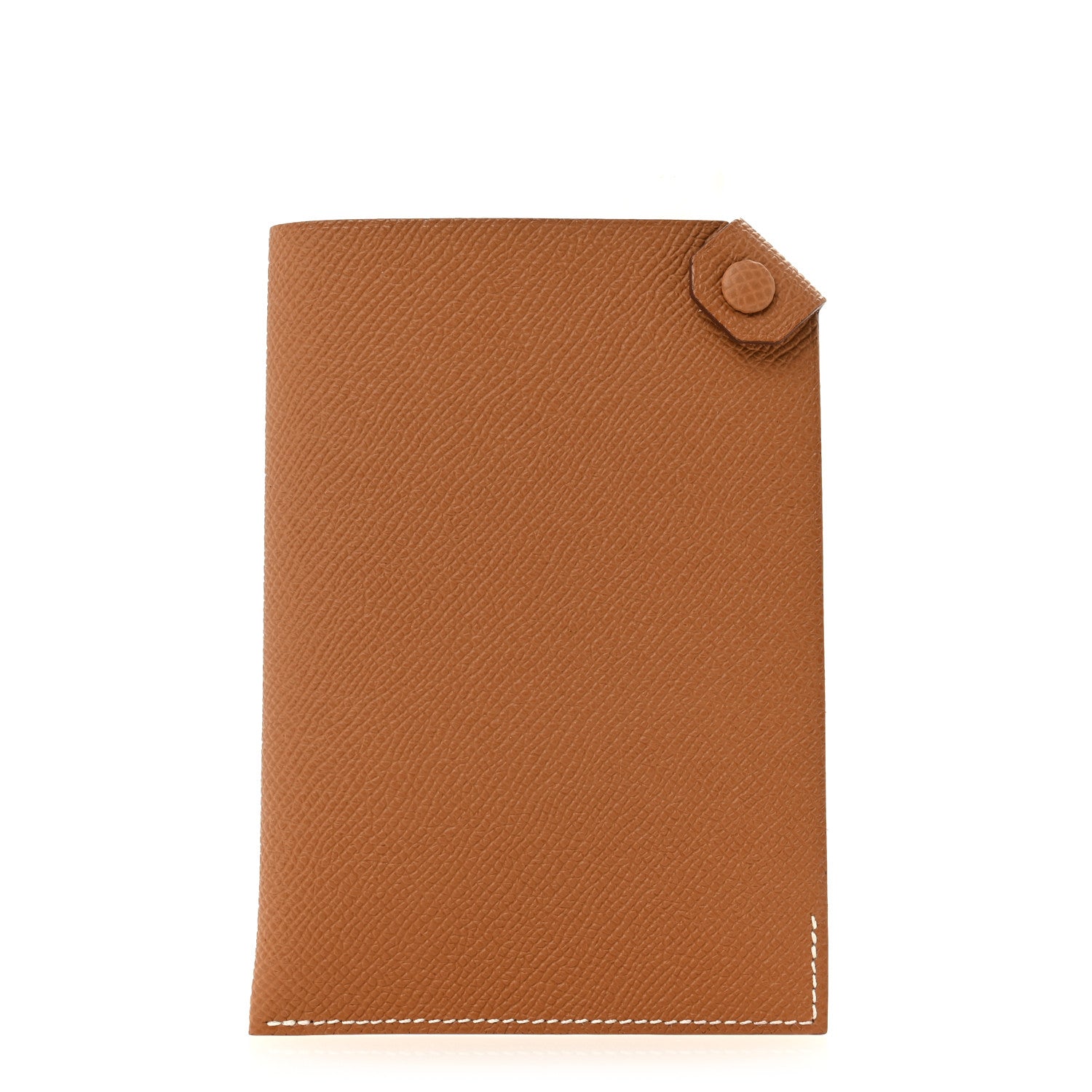 Hermes Epsom Tarmac PM Passport Holder Gold 1 of 8