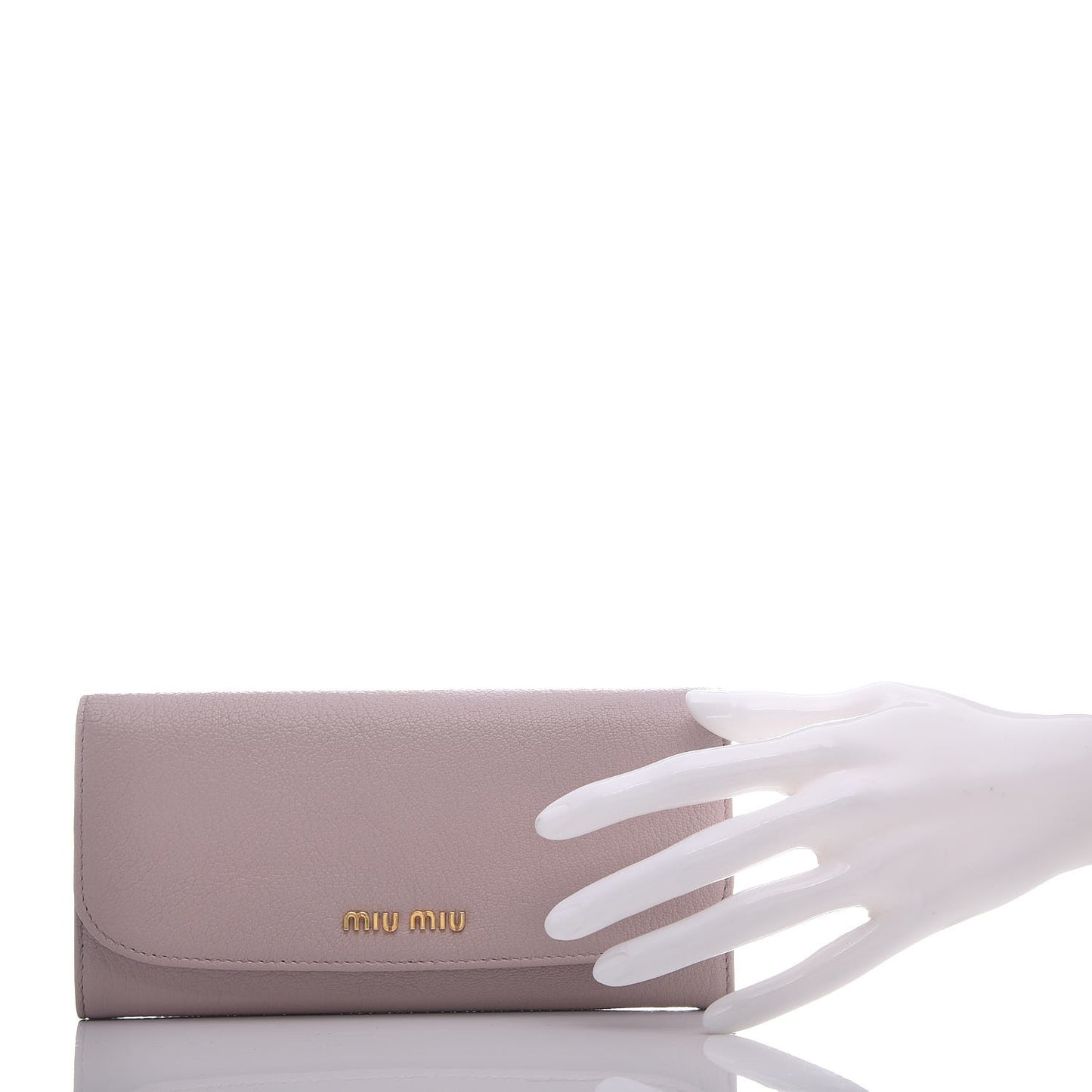 Goatskin Madras Flap Wallet Mughetto