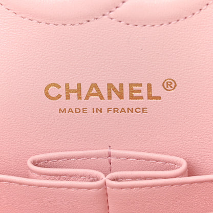Chanel Caviar Quilted Medium Double Flap Light Pink 6 of 11