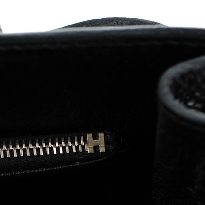 Hermes Taurillon Clemence Jypsiere 28 Black 3 of 12