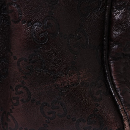 Gucci Guccissima Medium Sukey Tote Chocolate 15 of 17