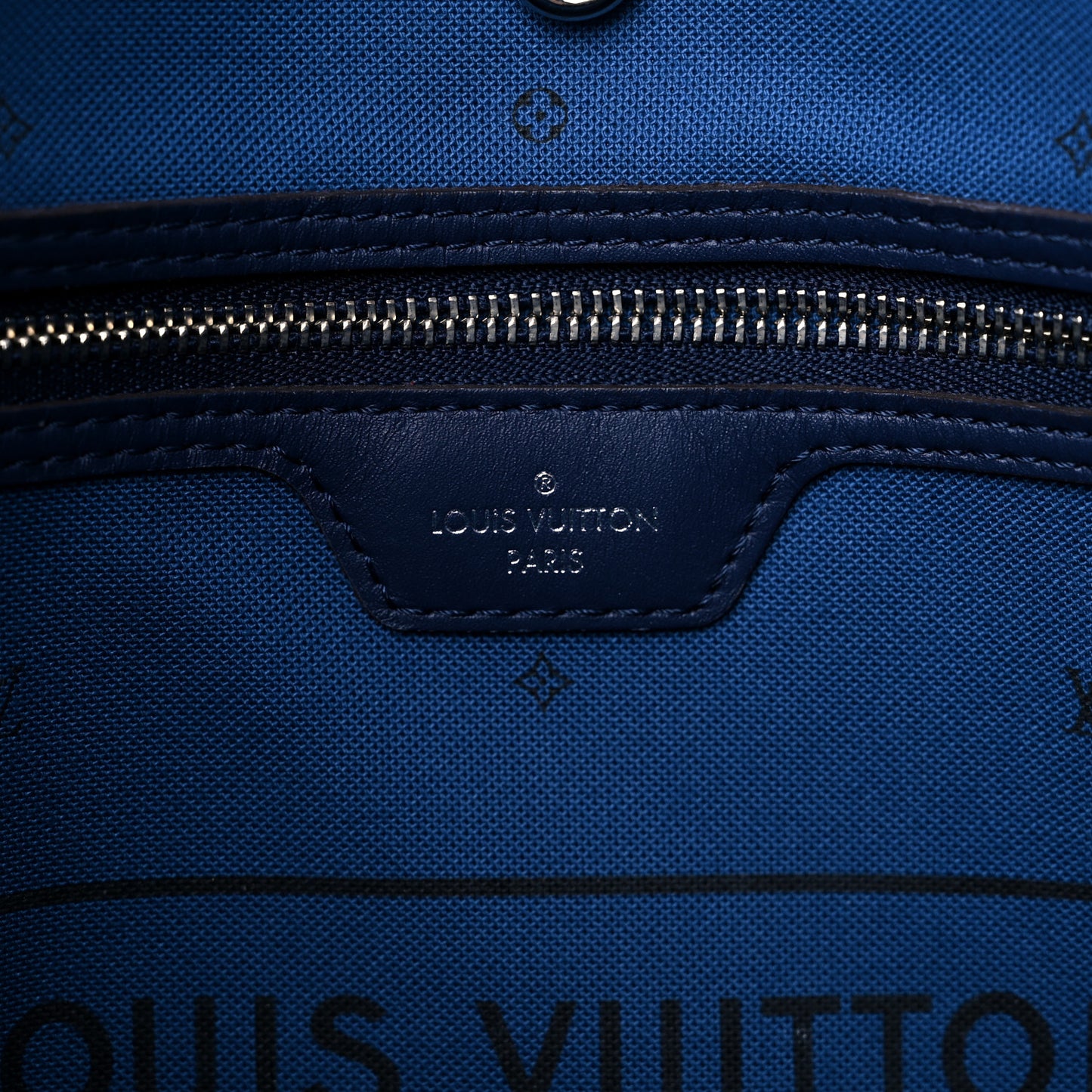 Monogram Escale Neverfull MM Blue