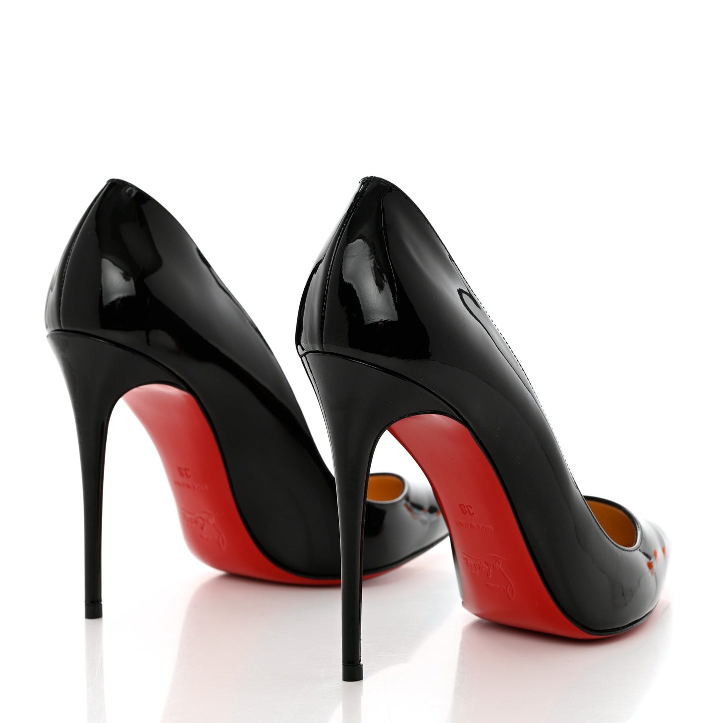 Patent Pigalle Follies 100 Pumps 38 Black